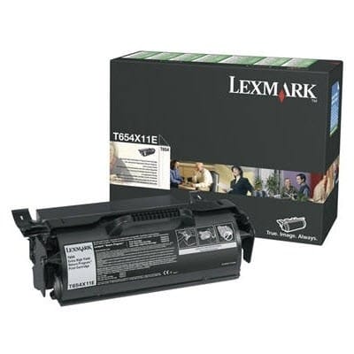 Cartouche toner Lexmark Return Programme très haute capacité (36K) T654, T656- noir (T654X11E)