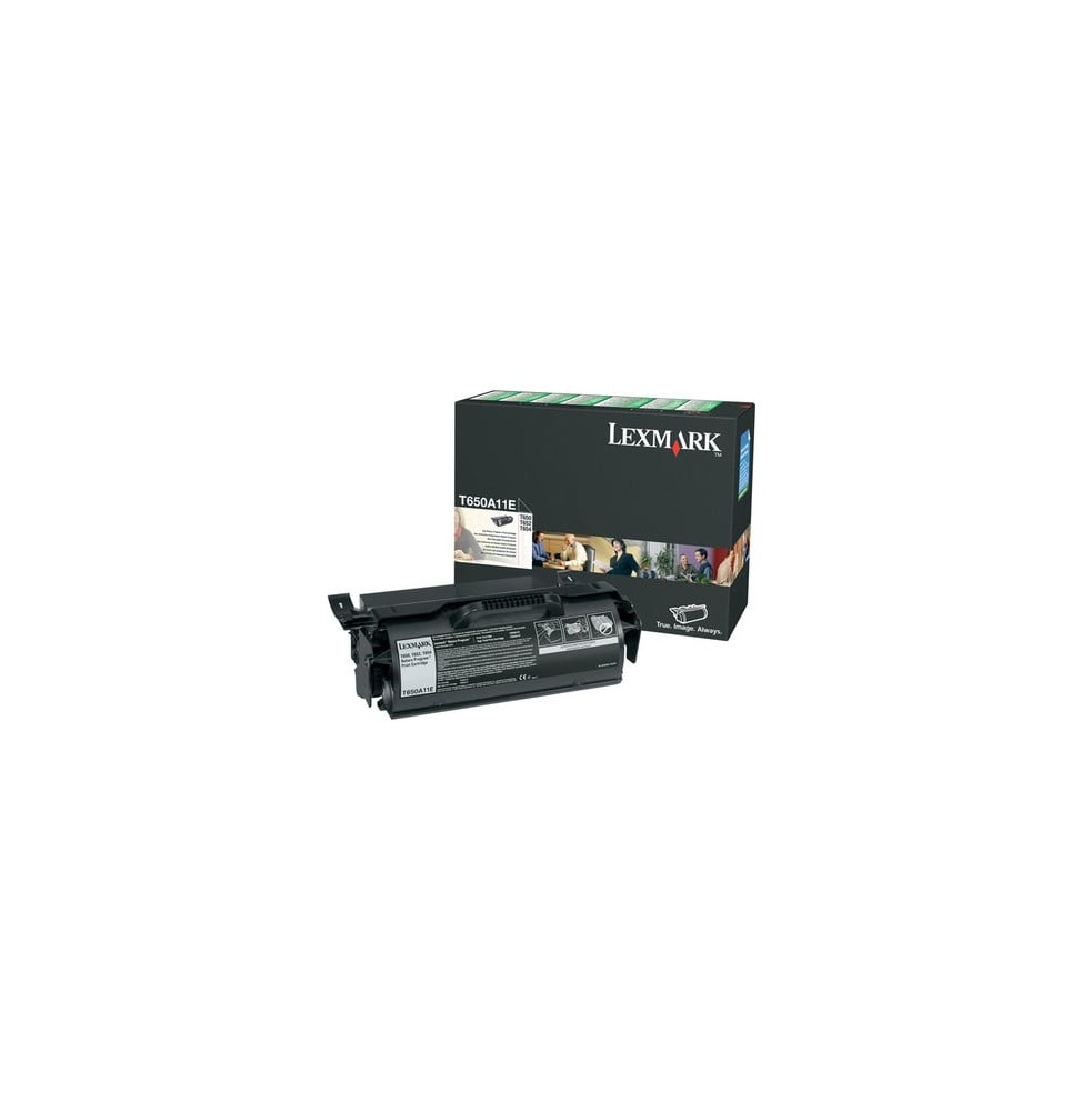 Cartouche toner Lexmark Return Programme (7K) T65x noir (T650A11E)