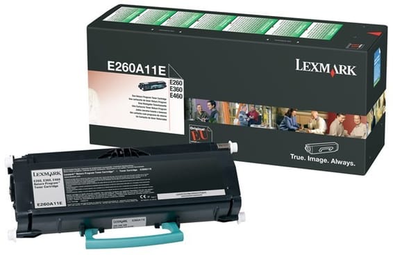 Cartouche toner Lexmark Return Programme (3,5k) E260, E360, E460 (E260A11E)