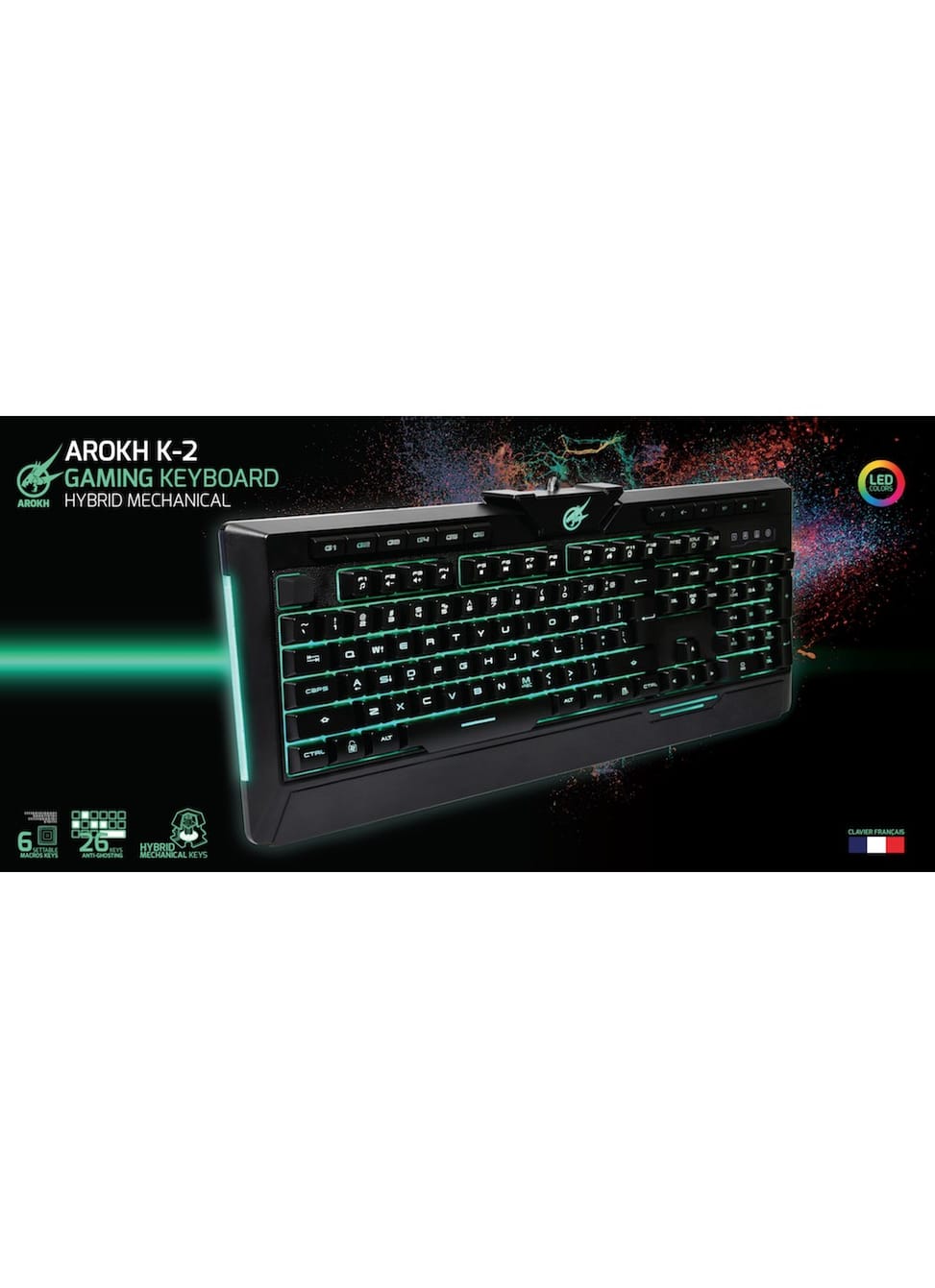 Clavier de jeu Port Designs AROKH K-2 (901500) — image 3