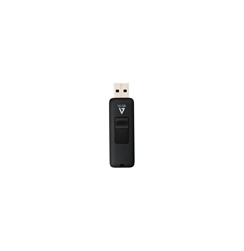 Lecteur Flash USB V7 2.0 - 16GB (VF216GAR-BLK)