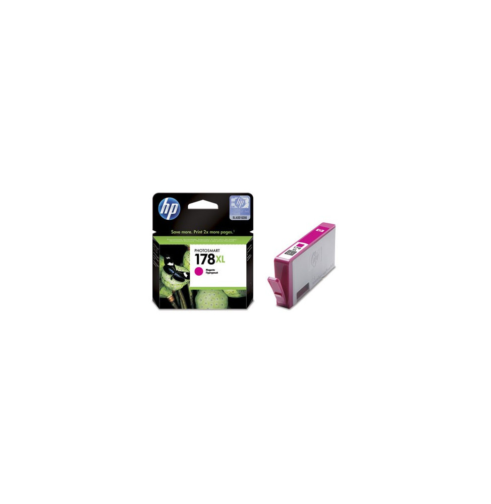 HP 178XL Magenta - Cartouche d'encre grande capacité HP d'origine (CB324HE)