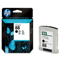HP 88 Noir - Cartouche d'encre HP d'origine (C9385AE)