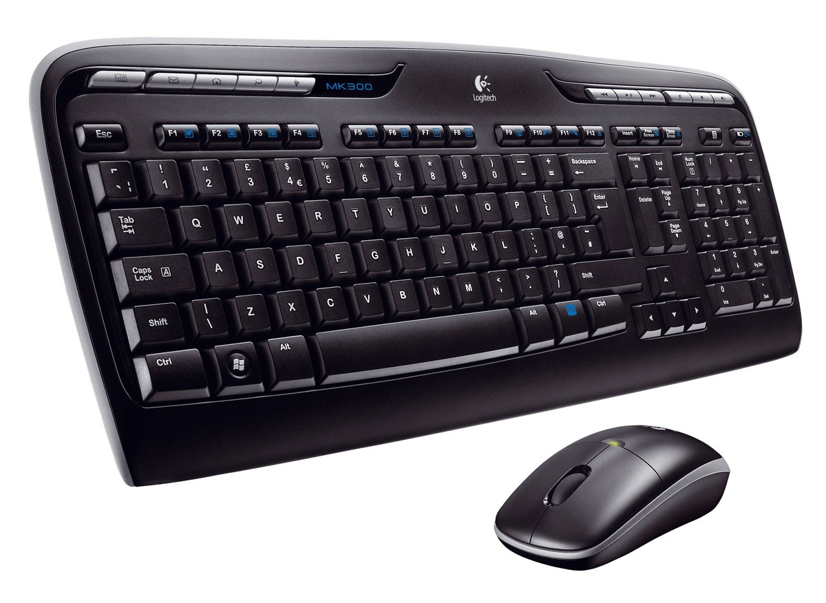Clavier et souris Logitech Wireless Desktop MK300 prix Maroc