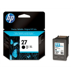 HP 27 Noir - Cartouche d'encre HP d'origine (C8727AE)