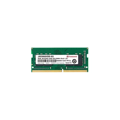 Barrette mémoire Transcend DDR4-2666 SO-DIMM 1Rx8 1,2V - Pc Portable (JM2666HSH-4G) — image 1