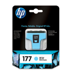 HP - Cartouche d'encre Cyan clair n° 177 - C8774HE