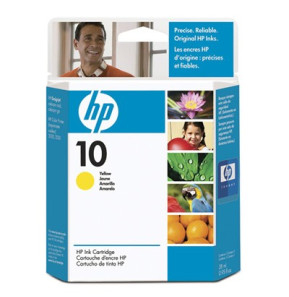 Cartouche d'encre jaune HP 10 (C4842A)