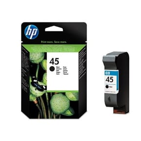 HP 45 Noir - Cartouche d'encre grande capacité HP d'origine (51645AE) — image 2