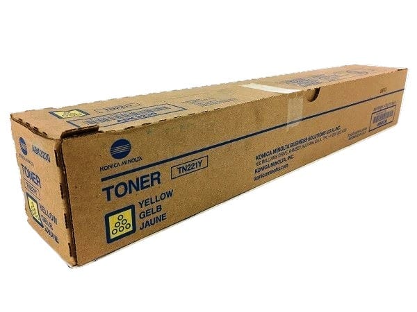 Cartouche de Toner Konica Minolta A8K32D0 - Jaune (TN-221Y) — image 1