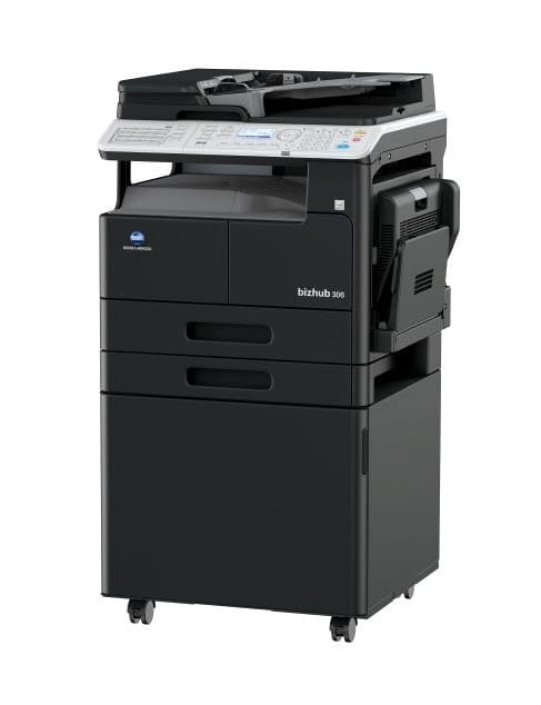 Appareil Multifonction de bureau Konica Minolta Bizhub 306 - Noir et blanc - A3 — image 2