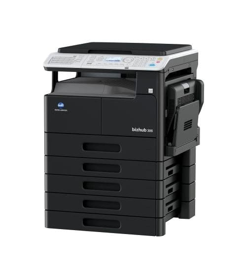 Appareil Multifonction de bureau Konica Minolta Bizhub 306 - Noir et blanc - A3 — image 3