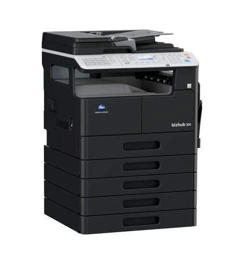 Appareil Multifonction de bureau Konica Minolta Bizhub 306 - Noir et blanc - A3 — image 4