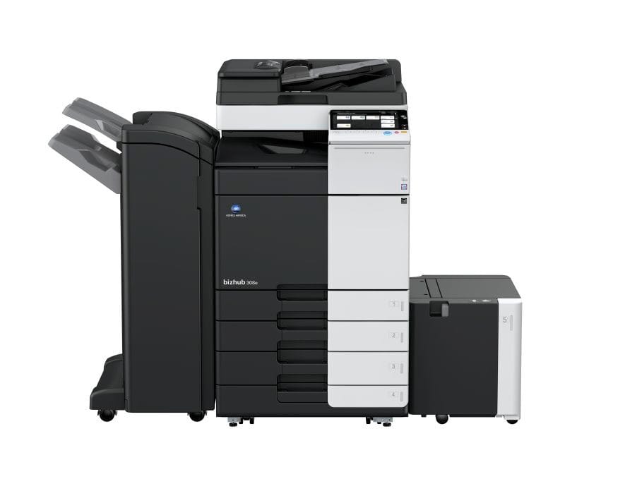 Appareil Multifonction de bureau Konica Minolta Bizhub 308E - Noir et blanc - A3 — image 2