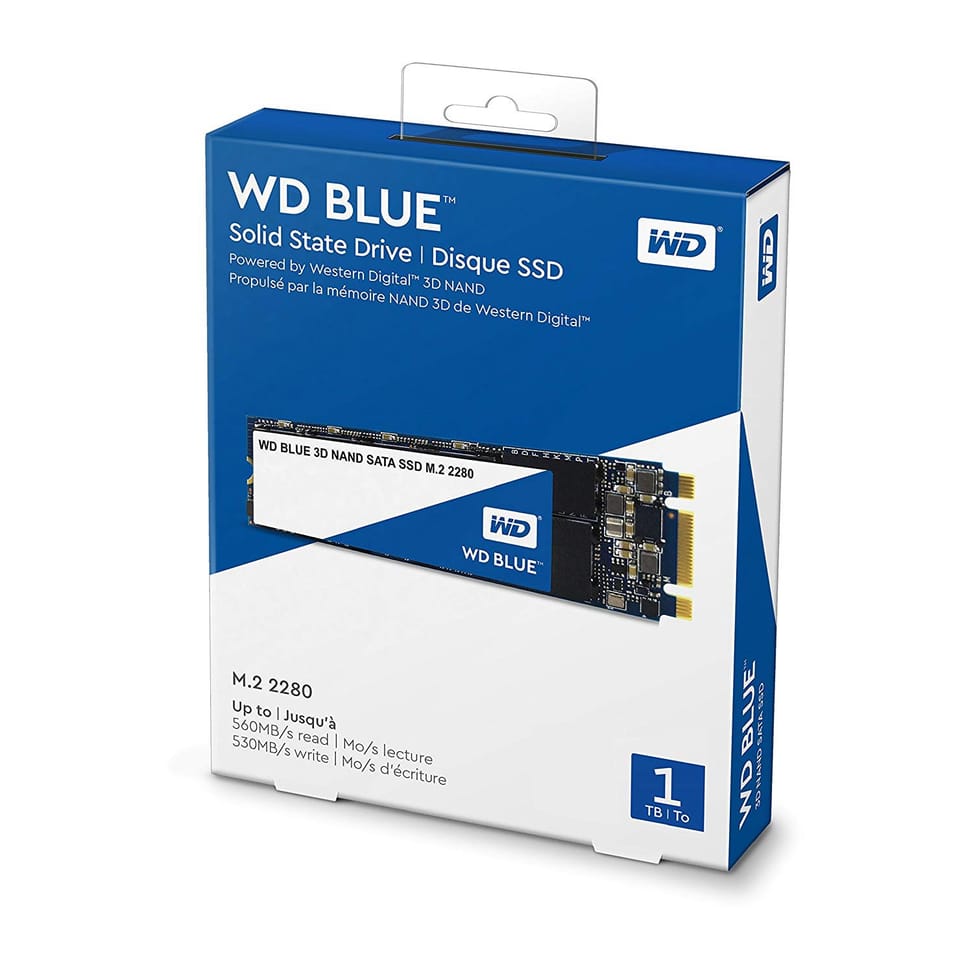 Disque Dur Interne Western Digital Blue PC SSD M.2 2280