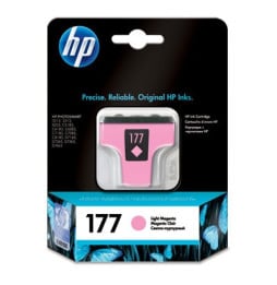 HP - Cartouche d'encre Magenta Clair n° 177 - C8775HE
