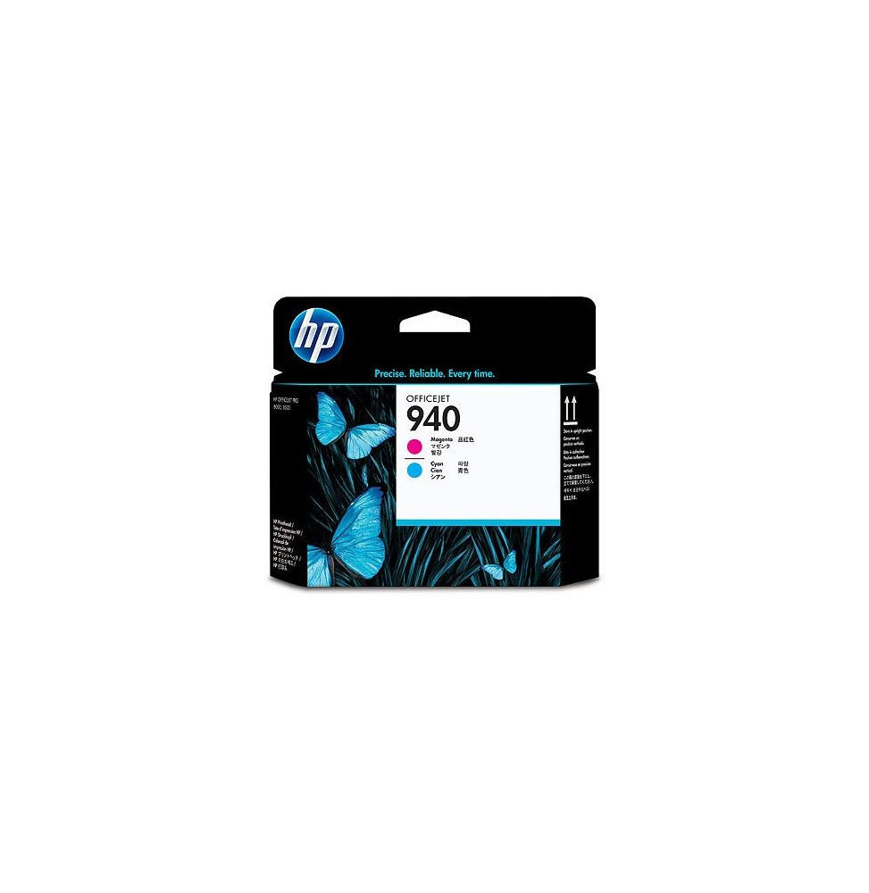 Tête d’impression Officejet magenta et cyan HP 940 (C4901A)
