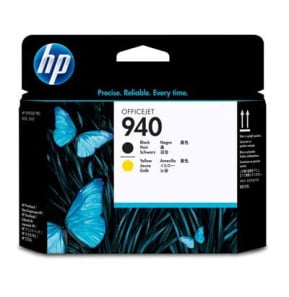 Tête d'impression Officejet noire et jaune HP 940 (C4900A)