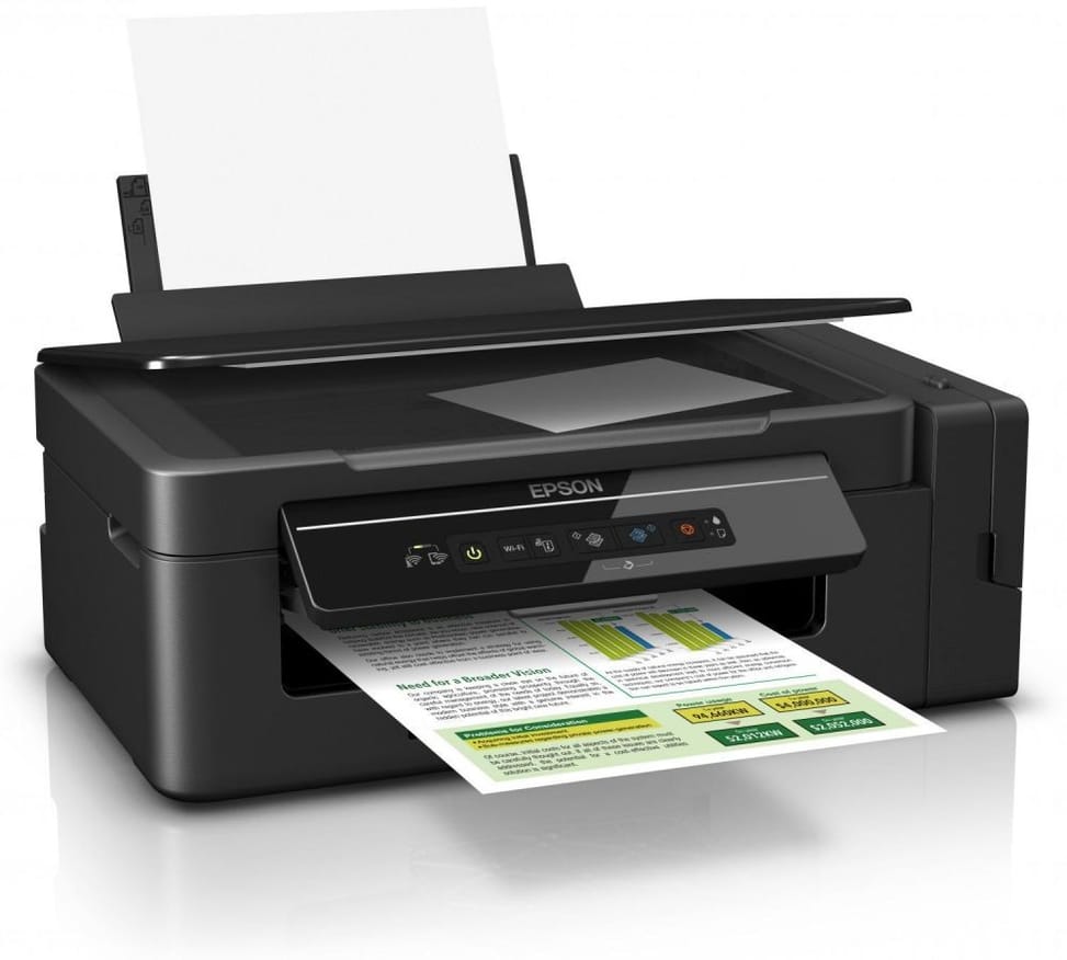 طابعة متعددة الوظائف بخزانات حبر قابلة للتعبئة Epson EcoTank L3060 (C11CG50402) — صورة 1