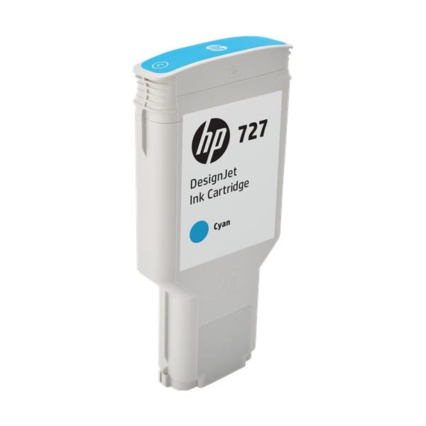 خرطوشة حبر HP أصلية HP 727 سماوي (F9J76A) — صورة 2