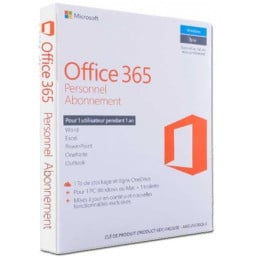 Microsoft Office 365 Personnel Français - 1 an (QQ2-00890)