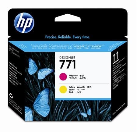 HP 771 Designjet Magenta/Yellow Printhead (CE018A) — image 1