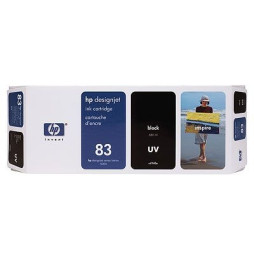 HP 83 Noir UV - Cartouche d'encre HP d'origine (C4940A)