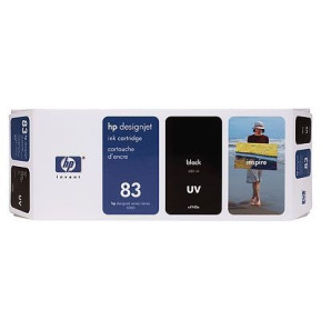 HP 83 Noir UV - Cartouche d'encre HP d'origine (C4940A)