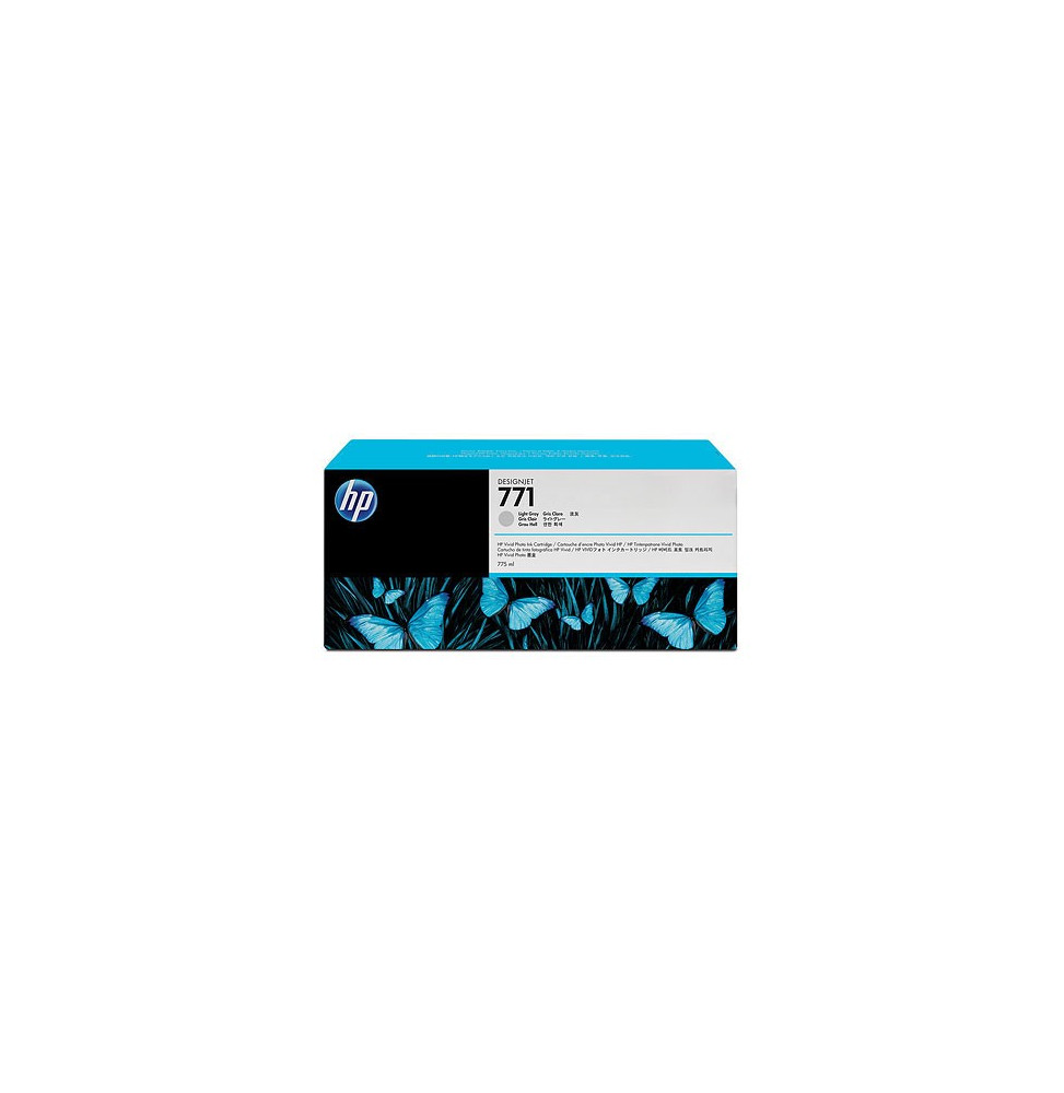 Cartouche d'encre gris clair HP 771 Designjet, 775 ml (CE044A)