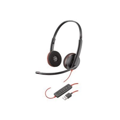Micro casque filaire Plantronics Blackwire 3220 Binaural USB-A