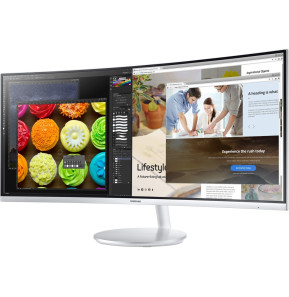 Écran Incurvé 34" Ultra Large QHD Samsung C34F791WQ