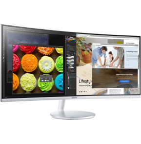 Écran Incurvé 34" Ultra Large QHD Samsung C34F791WQ