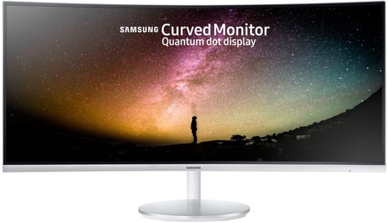 Écran Incurvé 34" Ultra Large QHD Samsung C34F791WQ