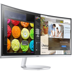 Écran Incurvé 34" Ultra Large QHD Samsung C34F791WQ
