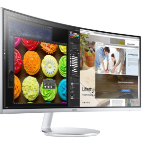 Écran Incurvé 34" Ultra Large QHD Samsung C34F791WQ