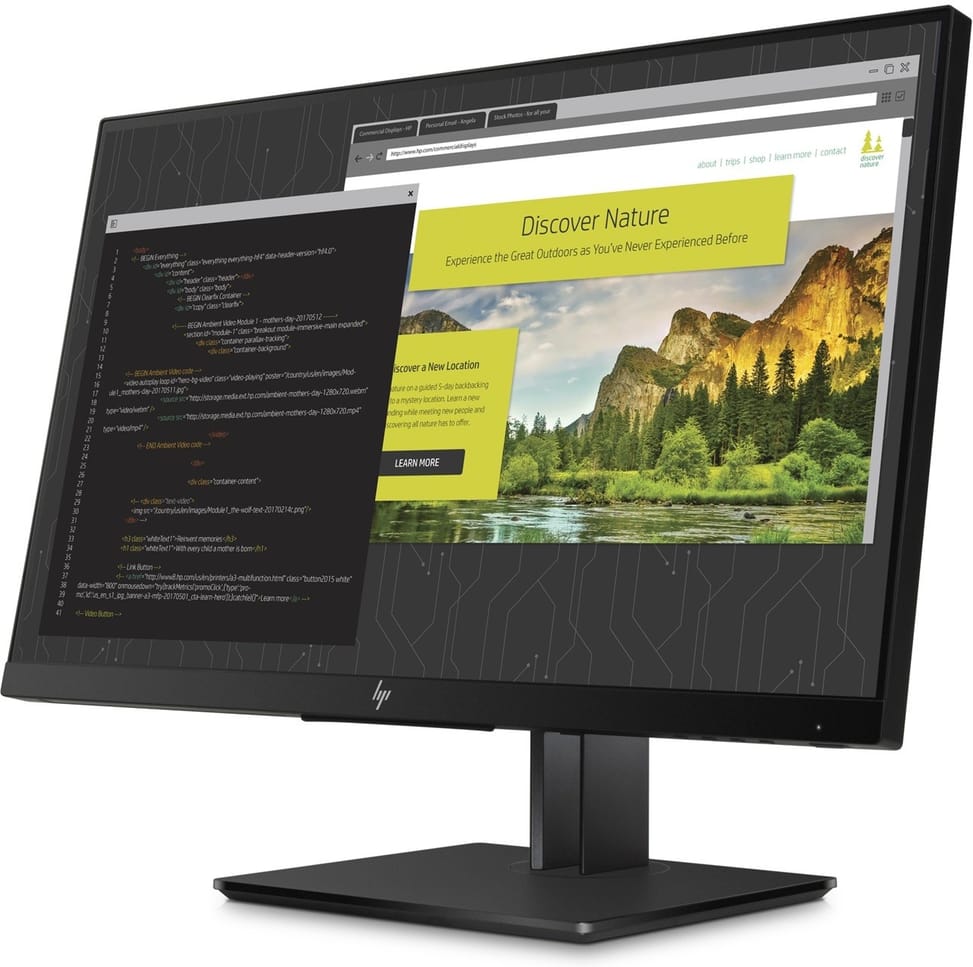 Écran 23,8" Full HD HP Z24nf G2 (1JS07A4)