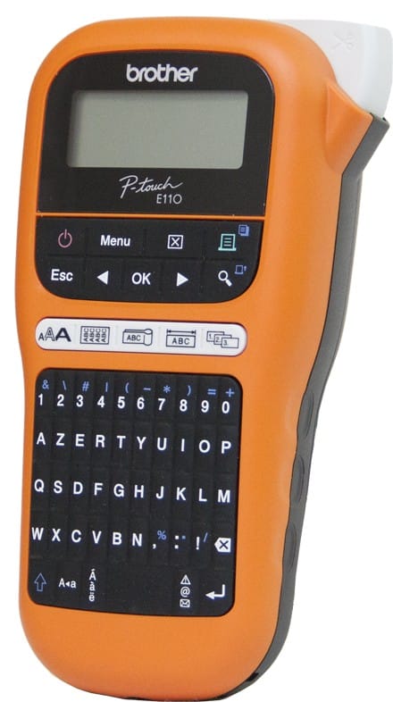 Etiqueteuse professionnelle portable Brother PT-E110VP