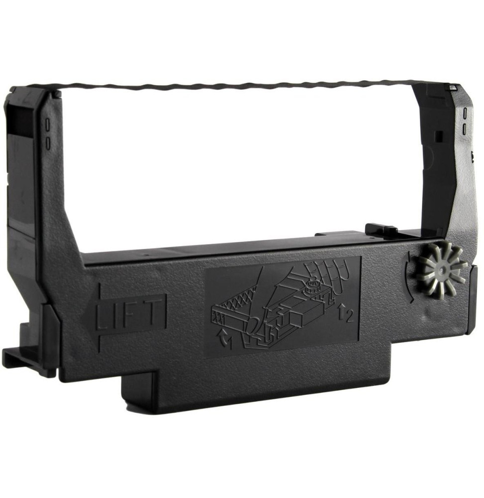 Bande D'encrage ERC-32 Compatible Pour Imprimante ABS System 2000-3000 - Remplace Epson C43S015371 - Encre Noir Sur Nylon
