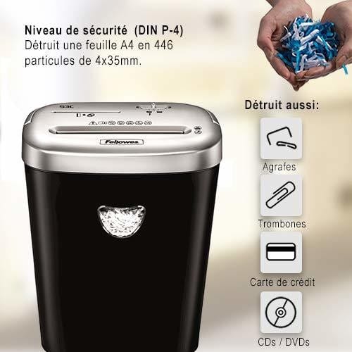 Fellowes Powershred® 53C Cross-Cut Shredder (4653101) — image 4