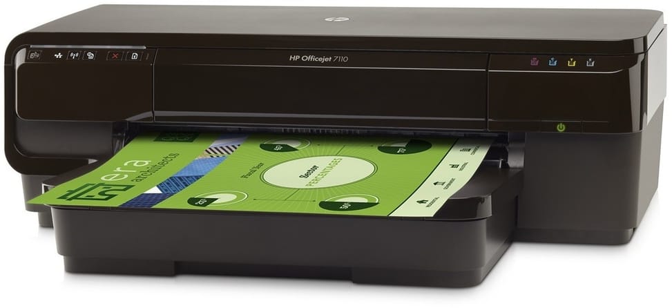 Imprimante Jet d'encre grand format A3+ HP Officejet 7110 (CR768A)