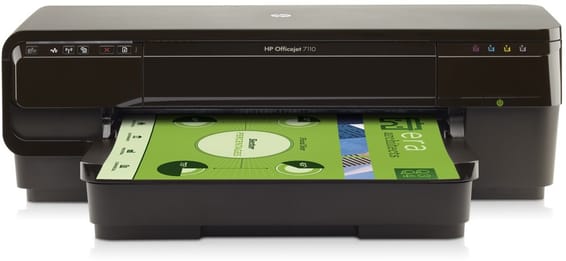Imprimante Jet d'encre grand format A3+ HP Officejet 7110 (CR768A)