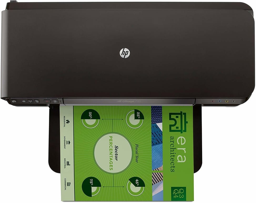 Imprimante Jet d'encre grand format A3+ HP Officejet 7110 (CR768A)