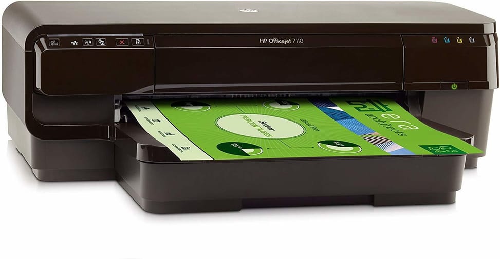 Imprimante Jet d'encre grand format A3+ HP Officejet 7110 (CR768A)