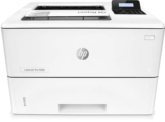 طابعة ليزر أحادية اللون HP LaserJet Pro M501dn (J8H61A)