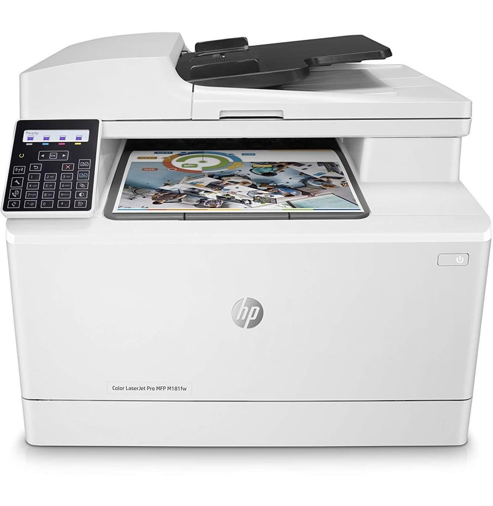 Imprimante Multifonction Laser HP Color LaserJet Pro MFP M181fw (T6B71A)