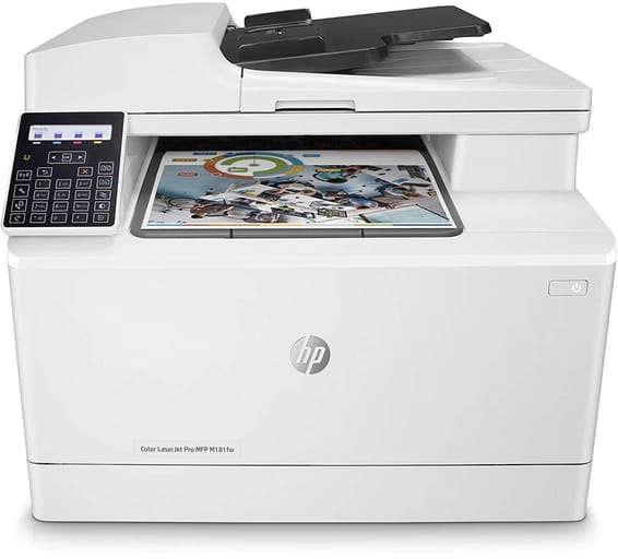 Imprimante Multifonction Laser HP Color LaserJet Pro MFP M181fw (T6B71A)