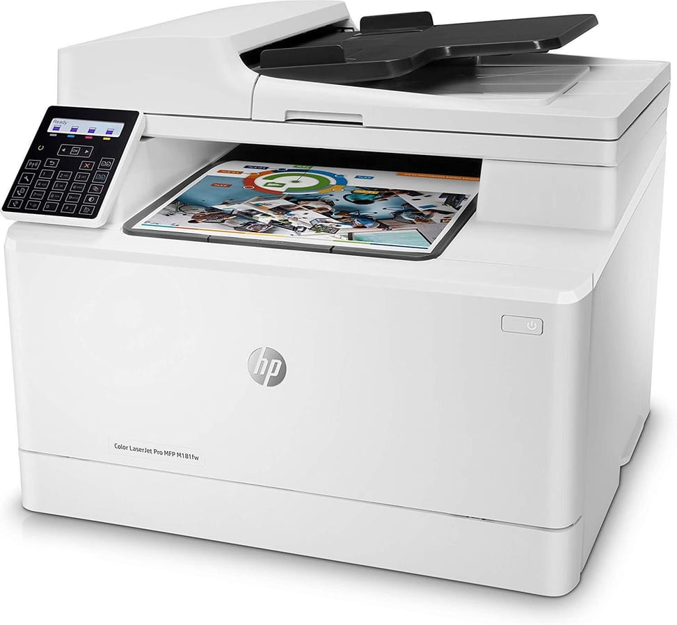 Imprimante Multifonction Laser HP Color LaserJet Pro MFP M181fw (T6B71A)