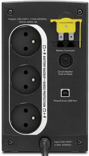 Onduleur Line-interactive APC BACK-UPS BX700U-FR - 390 W / 700 VA - 3 prises FR — image 2