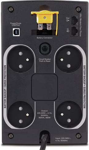 Onduleur Line-Interactive APC BACK-UPS BX950U-FR - 480 W / 950 VA - 4 prises FR — image 2