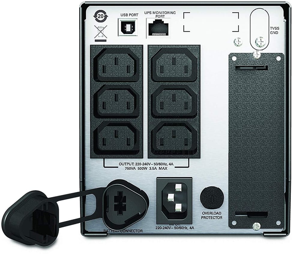 Onduleur Line interactive APC Smart-UPS 750VA LCD 230V Tour